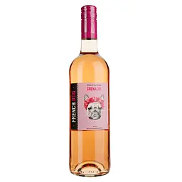 Вино French Dog Igp Aude, розовое, сухое, 0,75 л (917856)