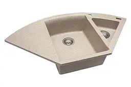 Кухонна мийка гранітна Miraggio Europe terra 1100x575x205 00207505, Терра - мініатюра 2