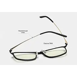 Окуляри для комп'ютера Computer Glasses Black (DMU4060GL) - мініатюра 4