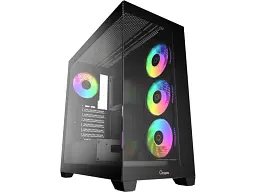 Корпус OCYPUS Gamma C72 ARGB Black (GAMMA-C72-BKD400XX-GL) - мініатюра 1