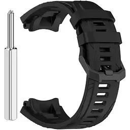 Ремінець DK для Xiaomi Amazfit T-Rex 3 Silicone Sport Band Classic (black) - мініатюра 2