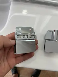 Душова кабіна Dusel A-515 120x80x190 шиншила, Хром, Універсальна, матовий, хром, 120x80 - мініатюра 5