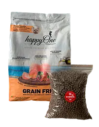 Сухий корм для собак дрібних порід happyOne Mediterraneum Small Breeds Fresh Meat зі свіжим м'ясом беззерновий 1 кг на вагу