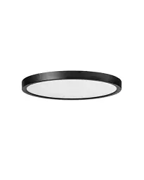 Світильник стельовий з датчиком руху Azzardo AZ5356 Panka LED 1x18W 2800K/4000K/6000K 2160Lm IP40 чорний