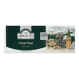 Чай Ahmad tea Граф Грей, 200 г (100 шт. по 2 г) (465970) - мініатюра 3