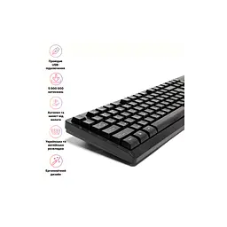 Клавіатура Hölmer K-02OF USB UA Black (K-02OF) - мініатюра 6