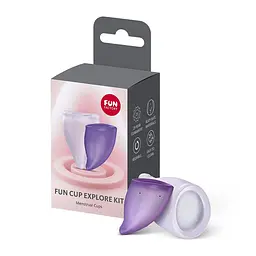 Набір менструальних чаш Fun Factory FUN CUP EXPLORE KIT, 2 шт - мініатюра 6