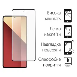 Скло захисне Dengos Xiaomi Redmi Note 13 Pro 4G + camera module glass (DG-TGSCP-03) - мініатюра 2