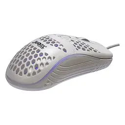 Миша Jedel CP77 2000 DPI з RGB підсвічуванням біла - мініатюра 2