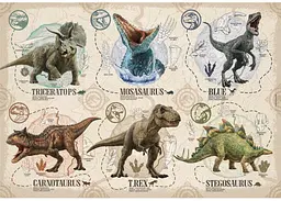 Пазл Clementoni SuperСolor: Світ Юрського періоду (SuperСolor - Jurassic World Puzzle - 104 pcs.), 104 ел. (27179) - мініатюра 2