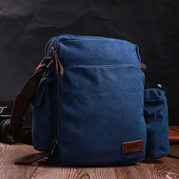 Чоловіча текстильна сумка з чохлом для води Vintage 22х28х11 см sum0028940 - мініатюра 9