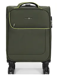 Валіза міні XS тканинний Snowball 22204 46×33×18см 28+7см Хакі - мініатюра 3