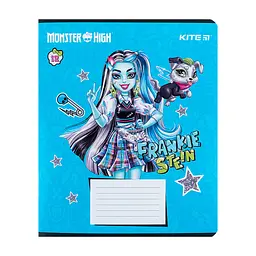Зошит Kite Monster High 12 аркушів, лінія (MH24-234), в асортименті - мініатюра 7
