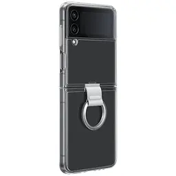 Чохол Clear Cover with Ring для Samsung Galaxy Flip 4 (F721) (EF-OF721CTEGUA) Transparent