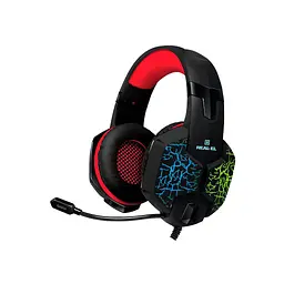 Навушники REAL-EL GDX-7750 Black-Red - мініатюра 1