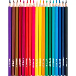 Олівці кольорові Kite Classic 18 шт. (K-052) - мініатюра 4