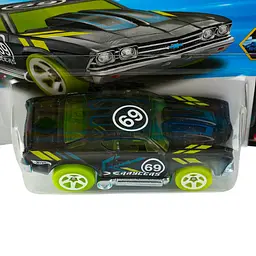 Базова машинка Hot Wheels X-Raycers '69 Chevelle чорна (5785) JJJ23-N521 - мініатюра 2