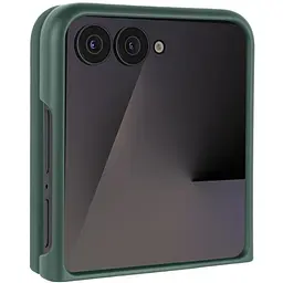 Чохол Foldables Silicone Cover Lakshmi (AAA) для Motorola Razr 50 Зелений / Cyprus Green