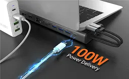Док-станція J5create USB-C 12-в-1 (JCD552-N) - мініатюра 10