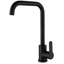 Змішувач для кухні Zerix DAX-011-G Black ZX4818 Чорний матовий