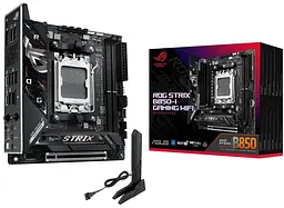 Материнська плата ASUS ROG STRIX B850-I GAMING WIFI (ROG STRIX B850-I GAMING WIFI) (Socket AM5, AMD B850, Mini-ITX) - мініатюра 11