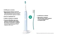 Електрична зубна щітка Philips Sonicare Protective Clean блакитна (HX6803/04) - мініатюра 3