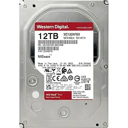 Жорсткий диск 3.5` WD Red Pro 12TB SATA 512MB (WD122KFBX) [141148] - мініатюра 3