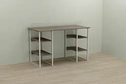Комп'ютерний стіл Ferrum-decor Тім 75x120x60 білий ДСП Дуб Сонома Труфель 16мм (FRD-102297) - мініатюра 5