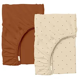 Набор простыни на резинке 180х200х30 CINNAMON CREAM COSAS (2200000047243)