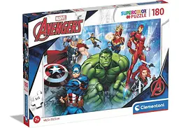 Пазл Clementoni SuperСolor: Команда Месників, Marvel (SuperСolor - Marvel Avengers Puzzle - 180 pcs.), 180 ел. (29778)
