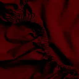Простирадло на резинці Cosas з вареної бавовни 100х200 Ruby 100х200х20 см (79WashedCottonBordo_100x200x20) - мініатюра 3
