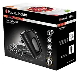 Міксер без чаші Russell Hobbs 24672-56 Matte Black чорний (23827026002) - мініатюра 5