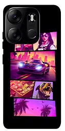 TPU чохол Demsky GTA vibes для Tecno Spark Go 2023