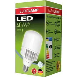 Світлодіодна лампа Eurolamp LED Надпотужна 40W, E40, 6500K (LED-HP-40406) - мініатюра 4