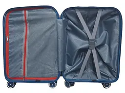 Валіза міні XS+ з поліпропілену Milano bag 0305 40л Морська хвиля - мініатюра 5