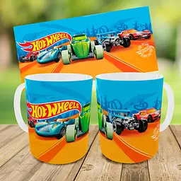 Набір: дитяча сумка-бананка+кружка Хот Вілс «Hot Wheels» 32х15см, бананка для хлопчика через плече на подарунок (01001) - мініатюра 3