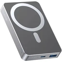 Портативний магнітний акумулятор - бездротове зарядне Proove Carbon Slim 22.5W 10000mAh Nightfall (PBCS22110051) - мініатюра 3
