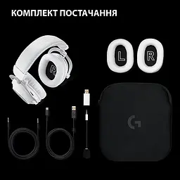 Навушники Logitech G Pro X 2 Lightspeed White (981-001269,910-001270) - мініатюра 8