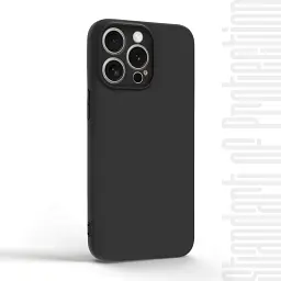 Чохол ArmorStandart Matte Slim Fit для Apple iPhone 15 Pro Max Camera cover Black - мініатюра 2