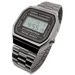 Чоловічі наручні годинники Casio Collection A168WEGG-1AEF оригінальні японські зі сталевим браслетом - мініатюра 4