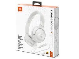 Навушники з мікрофоном JBL Tune 520C USB-C White (T520CWHT) - мініатюра 10