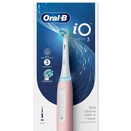 Зубна електрощітка Braun Oral-B iO Series 3 iOG3.1A6.0 Blush Pink - мініатюра 8
