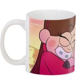 Кухоль GeekLand Gravity Falls Mabel and Waddles GF.02.20 330 мл білий - мініатюра 2