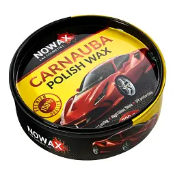Твердий віск для кузова Nowax Polish Wax 230 г + губка (карнаубський) - мініатюра 3