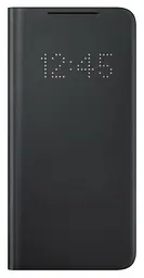 Чохол-книжка LED Wallet View Cover EF-NG991PBEGRU для Samsung Galaxy S21 (6.2") Чорний