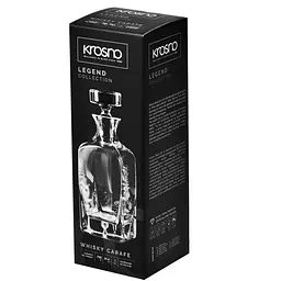 Графин для віскі Krosno Legend, скло, 750 мл (791227) - мініатюра 3