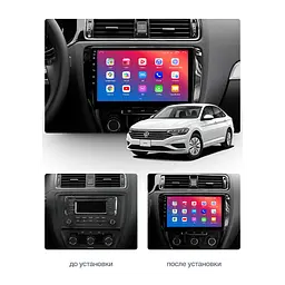 Штатний головний пристрій EasyGo VW1000-F50 Volkswagen Jetta 2010-2018 - мініатюра 2