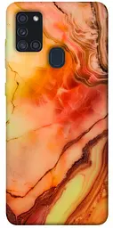 Чохол Demsky Червоний корал мармур для Samsung Galaxy A21s