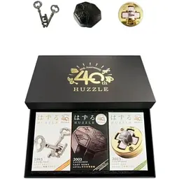Набір металевих головоломок Huzzle 40th Anniversary Box Set (limited edition) 515150 - мініатюра 2