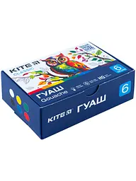 Гуаш 6 кол. 20 мл KITE Classic (K-062)